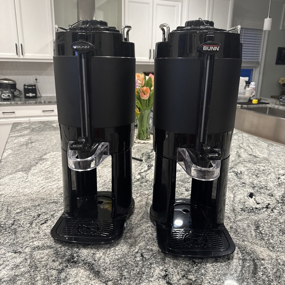 2 BUNN Commercial TF Server Beverage Server 1.5 Gallon Stainless This Is For 2
